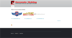 Desktop Screenshot of genesishobby.com